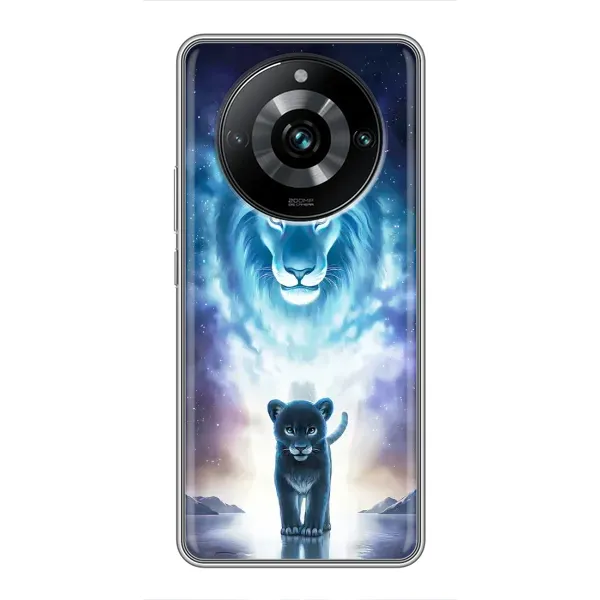 Чохол з принтом «Маленький лев» для Realme 11 Pro Plus Чохол з принтом «Маленький лев» для Realme 11 Pro Plus