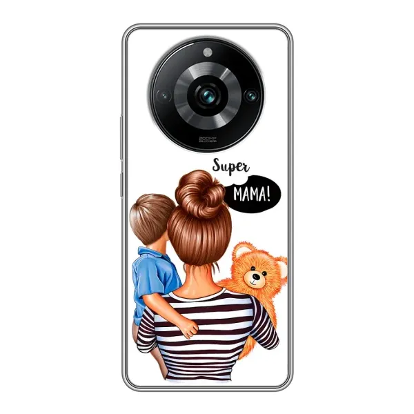 Чохол з принтом «Мама з синочком» для Realme 11 Pro Plus Чохол з принтом «Мама з синочком» для Realme 11 Pro Plus