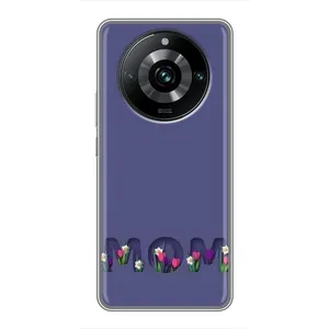 Чохол з принтом «Мама в квітах» для Realme 11 Pro Plus