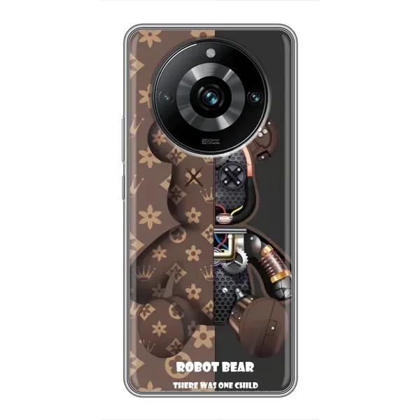 Чохол з принтом «Ведмідь Луі Вітон» для Realme 11 Pro Plus
