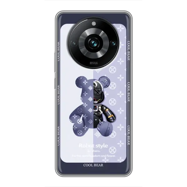 Чохол з принтом «Медведик LV» для Realme 11 Pro Plus