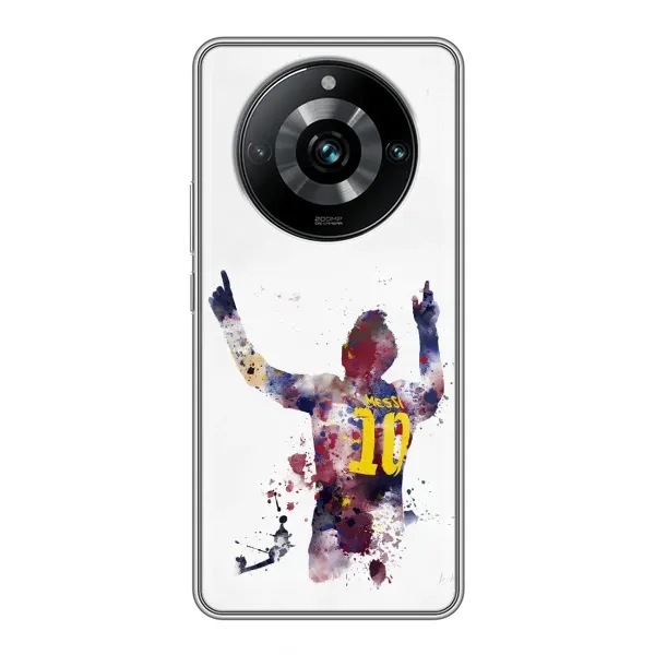 Чохол з принтом «Messi Barca» для Realme 11 Pro Plus