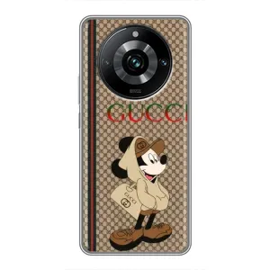 Чехлы ГУЧЧИ для Реалми 11 Про Плюс (AlphaPrint) (Mickey GUCCI)