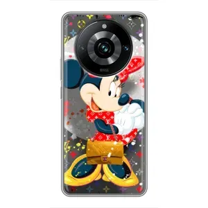 Чохол Disney Mouse Realme 11 Pro Plus (PREMIUMPrint) (Minni з бантіком)