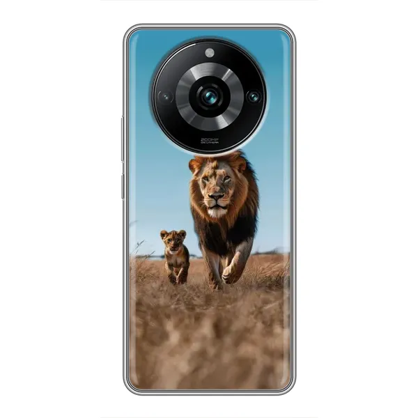 Чехол с принтом «Мусафа и Симба» для Realme 11 Pro Plus Чехол с принтом «Мусафа и Симба» для Realme 11 Pro Plus
