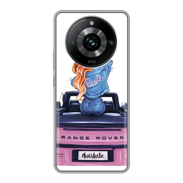 Чохол з принтом «На машині» для Realme 11 Pro Plus
