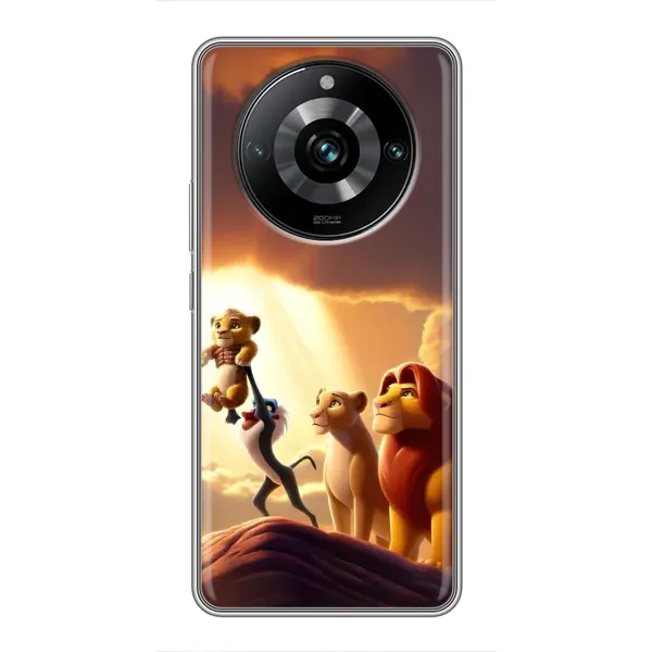 Чехол с принтом «Симба на презентации» для Realme 11 Pro Plus Чехол с принтом «Симба на презентации» для Realme 11 Pro Plus