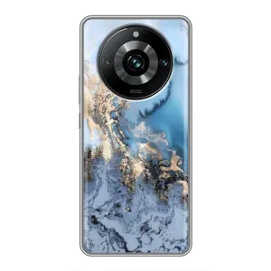 Мраморний чехол на Realme 11 Pro Plus (VPrint) (Ніжний мрамор)