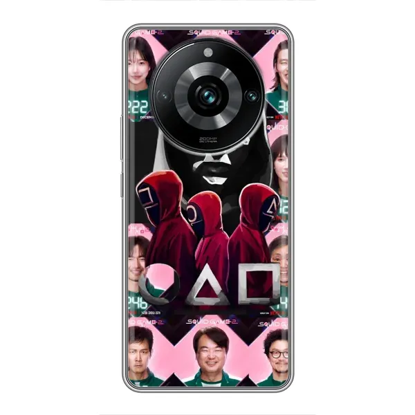 Чехол с принтом «Участники Игра кальмара» для Realme 11 Pro Plus Чехол с принтом «Участники Игра кальмара» для Realme 11 Pro Plus