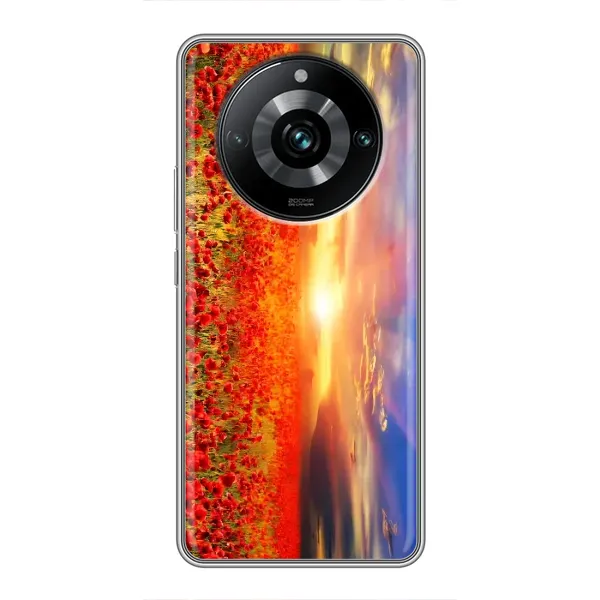 Чохол з принтом «Поле тюльпанів» для Realme 11 Pro Plus