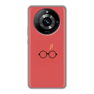 Чохол з принтом «шрам та окуляри» для Realme 11 Pro Plus