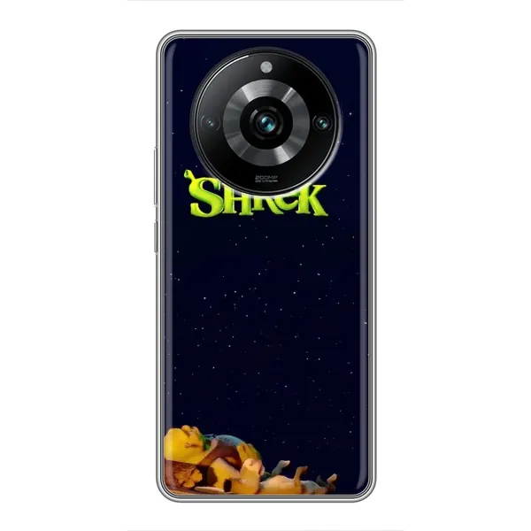 Чехол с принтом «Отдыхающий Шрек» для Realme 11 Pro Plus