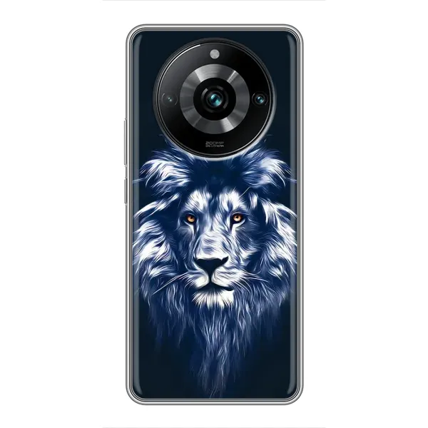 Чохол з принтом «Синій Лев» для Realme 11 Pro Plus Чохол з принтом «Синій Лев» для Realme 11 Pro Plus