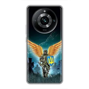 Чехлы с картинкой ЗСУ для Realme 11 Pro Plus (AlphaPrint) (Солдат ЗСУ)