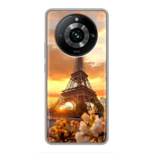 Чохол Ейфелева Вежа Realme 11 Pro Plus - (AlphaPrint) (Сонячня вежа)