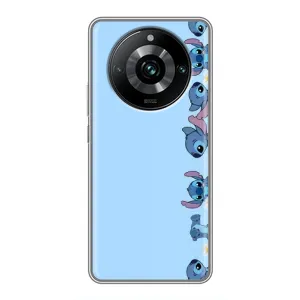 Чехол с принтом Стич на Realme 11 Pro Plus (Стич фон)