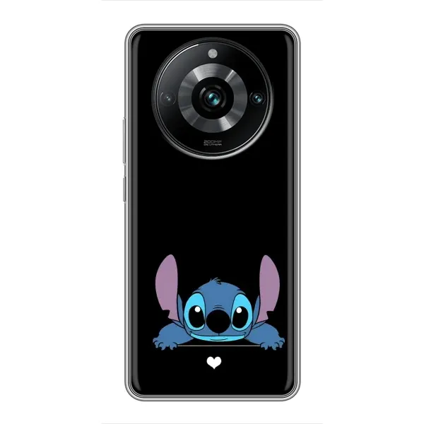 Чехол с принтом «Стич на черном» для Realme 11 Pro Plus Чехол с принтом «Стич на черном» для Realme 11 Pro Plus