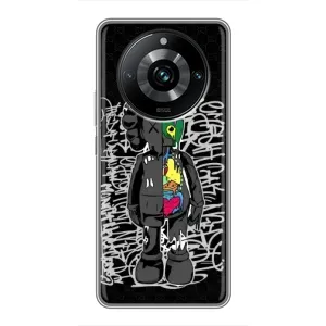 Чохол з принтом «Стиль Bearbrick» для Realme 11 Pro Plus