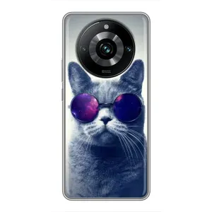 Чохол з принтом для Realme 11 Pro Plus (AlphaPrint) Модні коти