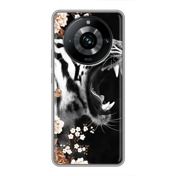 Чохол з принтом «Стильний ТИГР» для Realme 11 Pro Plus Чохол з принтом «Стильний ТИГР» для Realme 11 Pro Plus