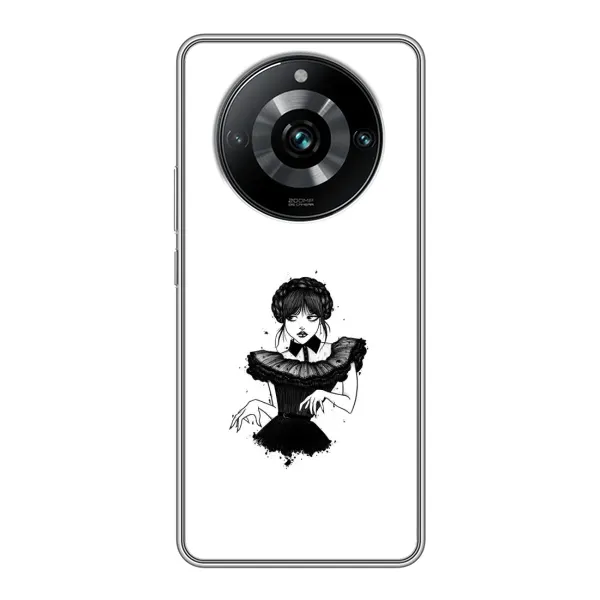 Чехол с принтом «танец Уэнздей» для Realme 11 Pro Plus