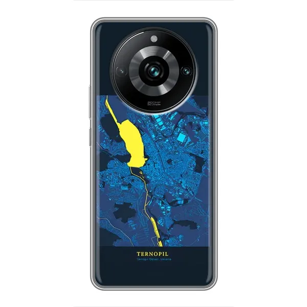 Чохол з принтом «Тернопіль» для Realme 11 Pro Plus