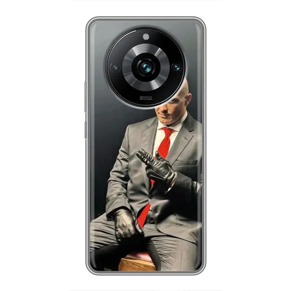 Чехол с принтом «Усик Hitman» для Realme 11 Pro Plus