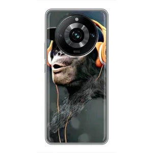 Чохол з принтом «В навушниках» для Realme 11 Pro Plus