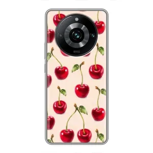Чохол з принтом «Черешня» для Realme 11 Pro Plus