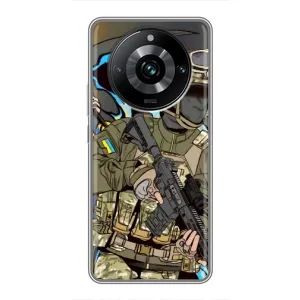 Чехлы с картинкой ЗСУ для Realme 11 Pro Plus (AlphaPrint)
