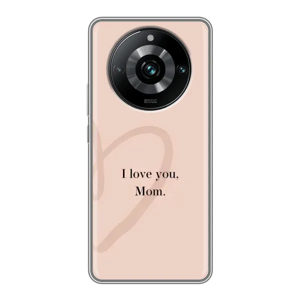 Чохол з принтом «Серце мамі» для Realme 11 Pro Plus Чохол з принтом «Серце мамі» для Realme 11 Pro Plus