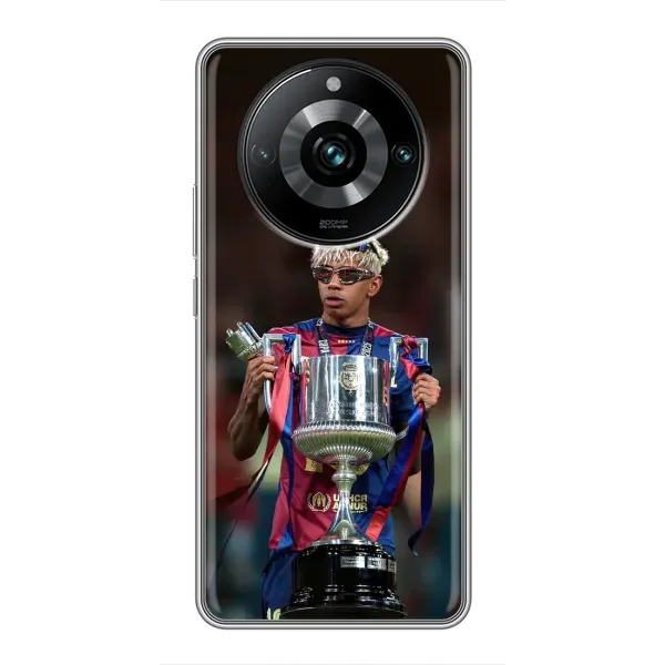 Чохол з принтом «Ямаль з кубком» для Realme 11 Pro Plus Чохол з принтом «Ямаль з кубком» для Realme 11 Pro Plus