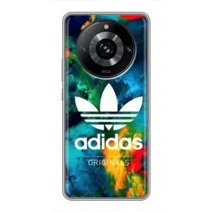 Чехлы Адидас для Realme 11 Pro Plus (AlphaPrint) (Яркий Адидас)