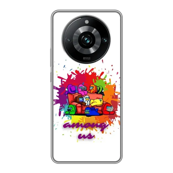 Чохол з принтом «Яскравий АмонгАс» для Realme 11 Pro Plus