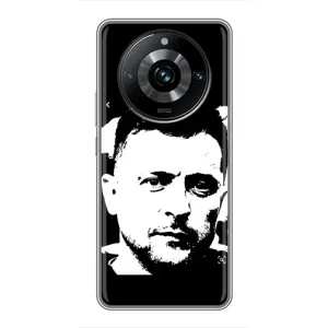 Чехол для Realme 11 Pro Plus (AlphaPrint - с принтом Зеленского)