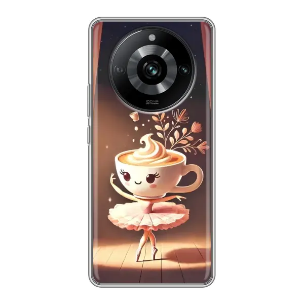Чехол с принтом «Балерина капучина» для Realme 11 Pro