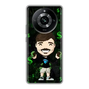 Чохол з принтом «Блогер Beast» для Realme 11 Pro