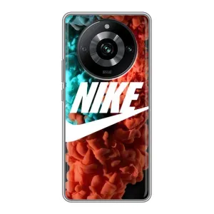 Чохол для Realme 11 Pro - з принтом Найк (AlphaPrint) (Димчастий найк)