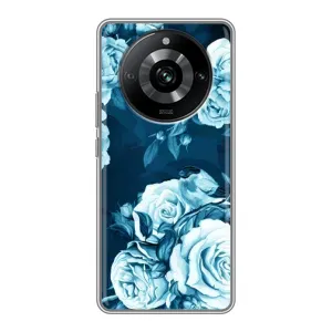 Чехлы (ART) Цветы на Realme 11 Pro (VPrint) (Блактині бутони)