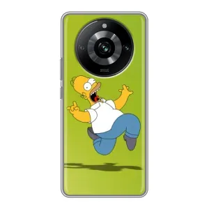 Чjхол з Сімпсонами для Realme 11 Pro (VPrint) (Гомер Сімпсон)