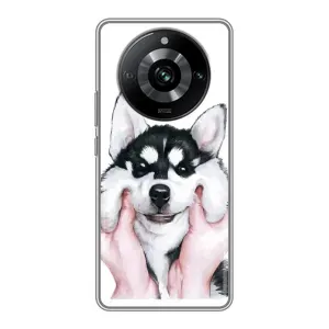 Чохол з Хаскі Realme 11 Pro - (AlphaPrint)