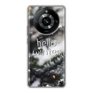 Новорічні, Святкові Чохли для Realme 11 Pro - 2024 год (Hello winter)