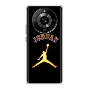 Чехлы для Realme 11 Pro - с картинкой JORDAN (AlphaPrint) (Jordan Gold)