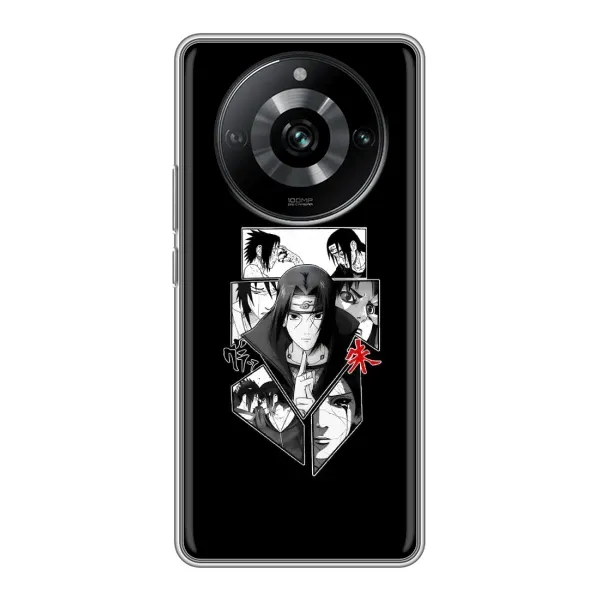 Чехол с принтом «коллаж Итачи» для Realme 11 Pro