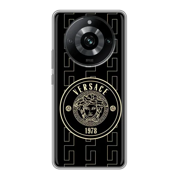 Чохол з принтом «Лого Версаче» для Realme 11 Pro Чохол з принтом «Лого Версаче» для Realme 11 Pro