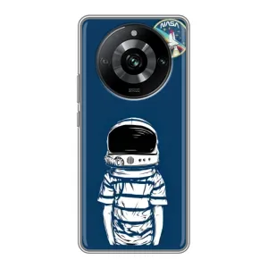 Чохол NASA для Realme 11 Pro (AlphaPrint) (Хлопчик в шоломі)