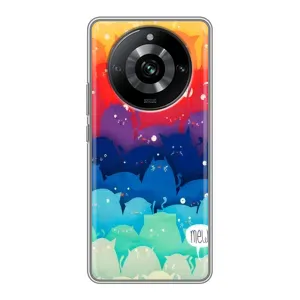 Чехол с принтом «Mew» для Realme 11 Pro