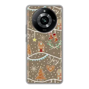 Новорічні, Святкові Чохли для Realme 11 Pro - 2024 год (Новорічні пряники)