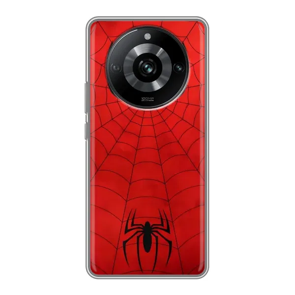Чехол с принтом «Паук (Марвел)» для Realme 11 Pro Чехол с принтом «Паук (Марвел)» для Realme 11 Pro