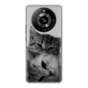 Чохол з принтом «Пара котів» для Realme 11 Pro